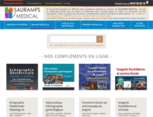 Tablet Screenshot of e-sauramps-medical.com